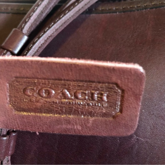 ❌SOLD❌Coach NYC Vintage Bonnie Cashin Era Basic Bag in Burgundy 9455 - Picture 10 of 12